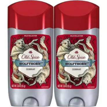 OLD SPICE Wild Collection Wolfthorn Scent Deodorant, 3 Oz (2 Pack)