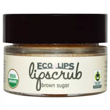 Ecolips Ecolips Organic Lip Scrub, Brown Sugar, 0....