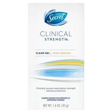 Secret Clinical Strength Stress Response Soft Solid Antiperspirant and Deodorant, 1.6 Ounce (Pack of 2)