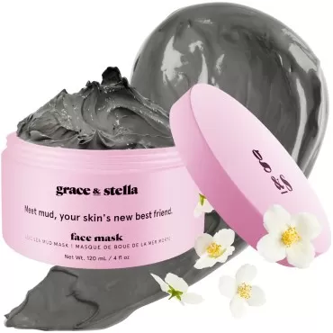 Grace & Stella Dead Sea Mud Mask (120ml) - Vegan D...