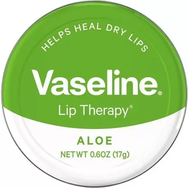 Vaseline Therapy Lip Balm, Aloe Vera 0.6 oz (Pack of 11)