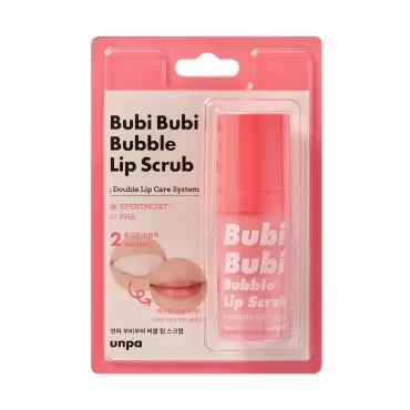 UNPA Bubi Bubi Bubble Lip Scrub, Quick and Easy Ex...