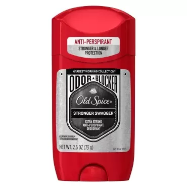 Old Spice Hardest Working Collection Odor Blocker Antiperspirant and Deodorant, Stronger Swagger, 2.6 Ounce