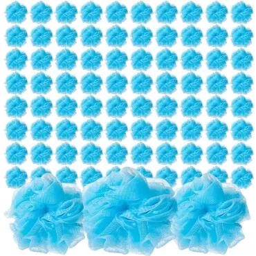 Loofah Lord 80 Blue Bath or Shower Sponge Loofahs ...