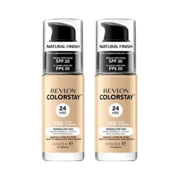 2 x Revlon Colorstay Pump 24HR Make Up SPF20 Norm/...