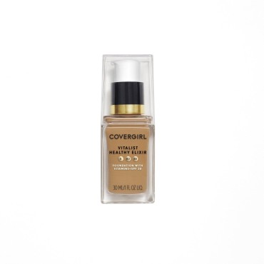 COVERGIRL Vitalist Healthy Elixir Foundation, Classic Tan 760, 1 Ounce
