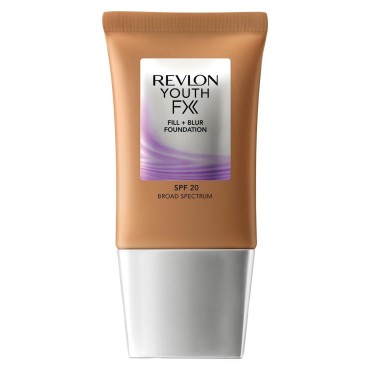 Revlon Youth Fx Fill + Blur Foundation, Caramel, 1 Fluid Ounce