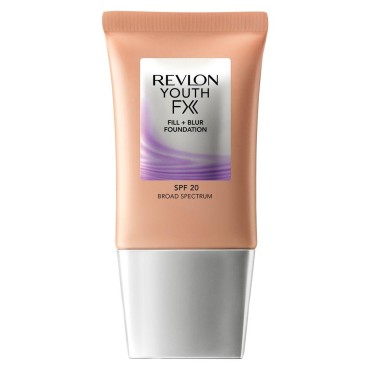 Revlon Youth Fx Fill + Blur Foundation, True Beige, 1 Fluid Ounce