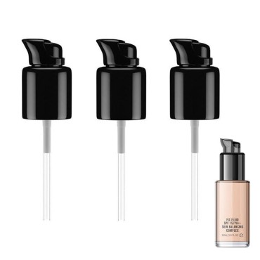 3PCS Black Replacement Foundation Pump Make-Up Cos...