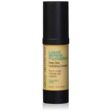 Youngblood Liquid Mineral Foundation, Sand, 17 Sha...