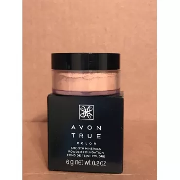 Avon True Color Smooth Minerals Powder Foundation MEDIUM BEIGE