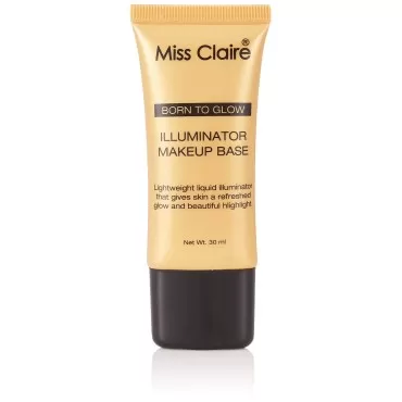 Miss Claire Illuminator Makeup Base 03 Gold, Gold, 30 ml