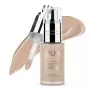 PUR Cosmetics 4-in-1 Love Your Selfie Longwear Foundation and Concealer - Unique, Dual-Applicator Component - Covers Blemishes and Imperfection - Reduce Fine Lines and Wrinkles - MN5 - 1 oz Makeup