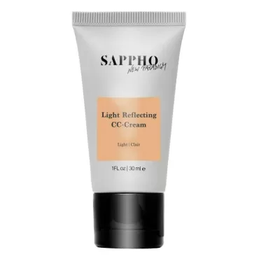 SAPPHO New Paradigm - Organic Light Reflecting CC Cream | Clean, Vegan, Cruelty-Free Makeup (2 - Light)