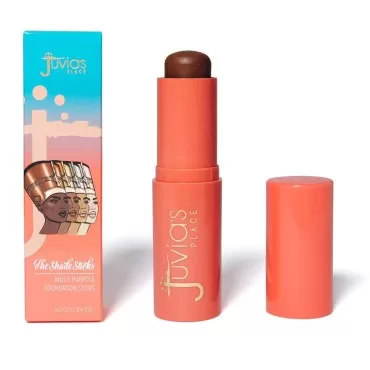 Juvia's Place Shade Stick Foundation, Concealer, Contour, Tunisia, Deepest Dark w/Neutral Undertone, .34 oz