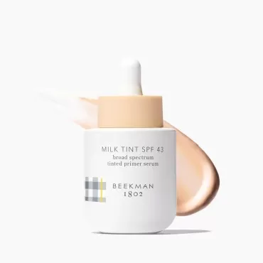 Beekman 1802 Milk Tint Face Primer with SPF 43, Li...