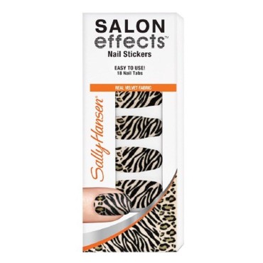 Sally Hansen Salon Effects Couture Nail Stickers, Faux Real, 18 Count