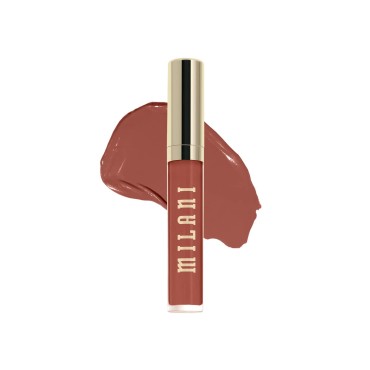 Milani Stay Put Longwear Liquid Lipstick - Smudge-Proof, Kiss-Proof, and Fade-Resistant Formula for All-Day Wear - Vibe