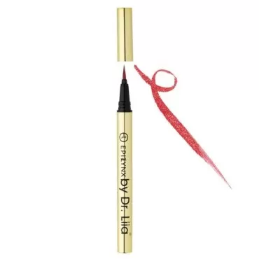 EPILYNX Vegan Gluten & Allergen Free Liquid Eyeliner Pencil | Long Lasting Waterproof Eyeliner with Precision Tip | 2ml | Shimmer Summer Red By Dr. Liia