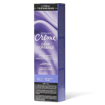 L'oreal Paris Excellence Creme Permanent Hair Color, Soft Golden Blonde