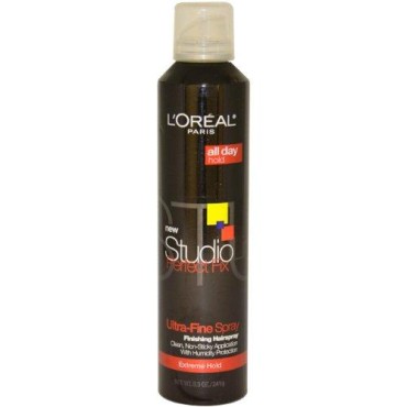 L'Oreal Studio Perfect Fix Ultra-Fine Spray for Unisex, Extra Hold, 8.5 Ounce
