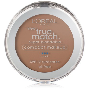L'Oreal Paris True Match Super-Blendable Compact Makeup, Shell Beige, 0.30 Ounces