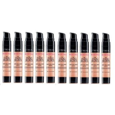 L'oreal Studio Secrets Professional Color Correcting Primers, Anti-dull for Light Skin, 0.68-Fluid Ounce