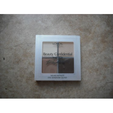 Loreal Beauty Confidential Wear Infinite Eye Shadow Quad. 834 Diane S Neutral