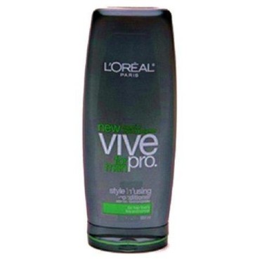 L'Oreal Vive Pro for Men Conditioner, Style Infusing, for Hair that's Fine and Normal, 13-Oz (2 PACK)