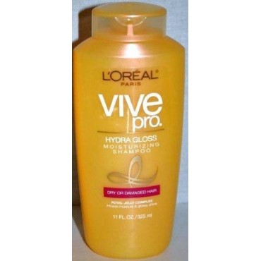 L'oreal Vive Pro Hydra Gloss Shampoo Dry or Damaged Hair (2 Pack)