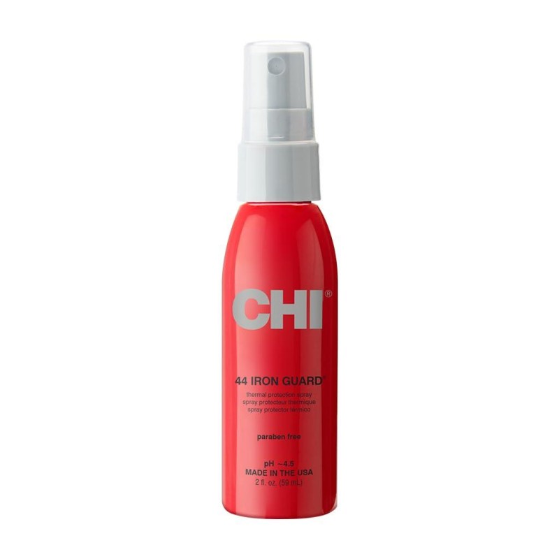 CHI 44 Iron Guard Thermal Protection Spray, Nourishing Formula Helps Resist Heat Damage to Hair & Tame Frizz, 2 Oz