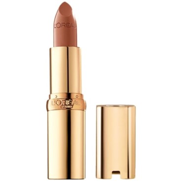 L’Oréal Paris Colour Riche Original Creamy, Hydrating Satin Lipstick with Argan Oil and Vitamin E, Ginger Spice , 1 Count