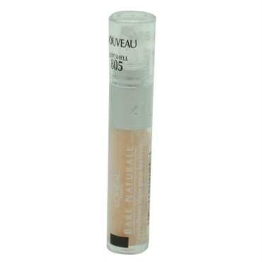 L'Oreal Bare Naturale Gentle Lip Conditioner 805 Soft Shell (2-Pack)