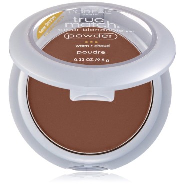 L'Oreal Paris True Match Powder, Deep Golden, 0.33 Ounces