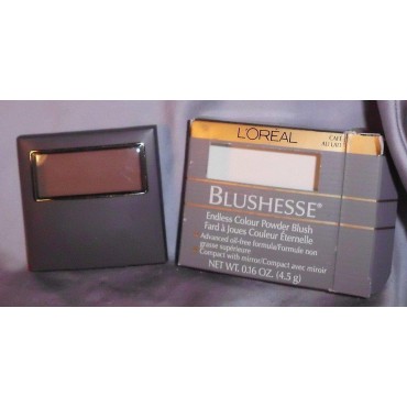 L'oreal Blushesse Endless Colour Powder Blush .16 Oz - Cafe Au Lait