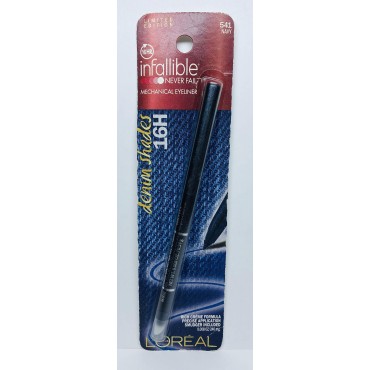 l'oreal Infallible 16 hr Mechanical Eyeliner Denim Shades 541 Navy