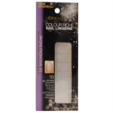 (Pack 2) L'oreal Paris Colour Riche Nail Lingerie, in with the New