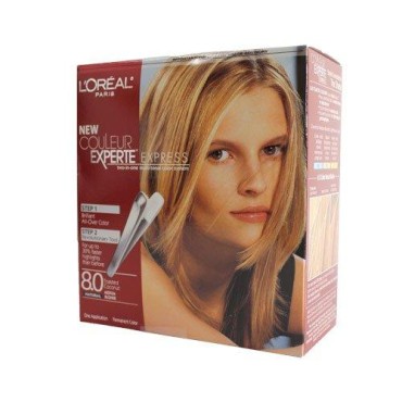 L'Oréal Couleur Experte Hair Color + Highlights, #8.0 Natural Medium Blonde (Pack of 2)