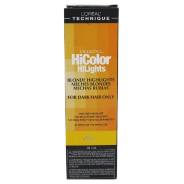 L'Oreal Excellence HiColor Shimmering Gold 1.74 oz. Tube (Case of 6)