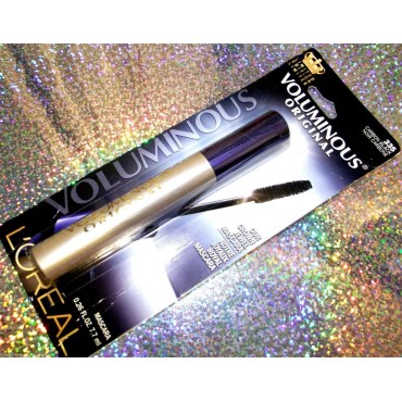 LOREAL ORIGINAL~CARBON BLACK 335~VOLUMINOUS ORIGINAL WASHABLE MASCARA