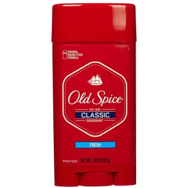 Old Spice Classic Stick Deodorant, Fresh - 3.25 oz