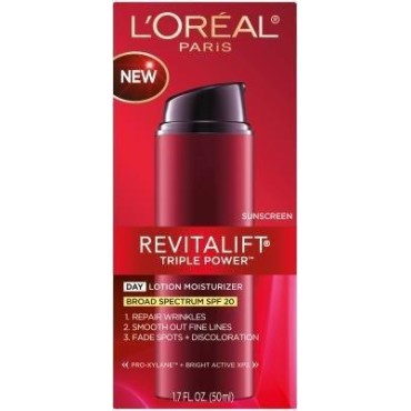L'Oreal Paris Revitalift Triple Power Anti-Spot Spf 20 1.7 Ounce (2 Pack)