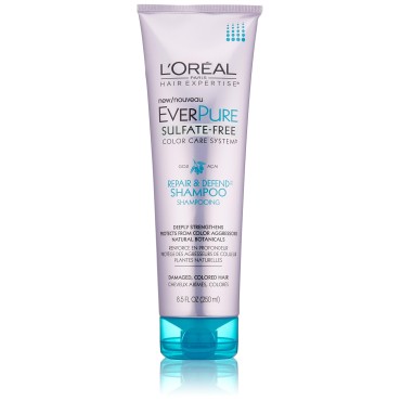 L'Oreal Paris Hair Care Expertise EverPure Repair and Defend Shampoo, 8.5 Fluid Ounce