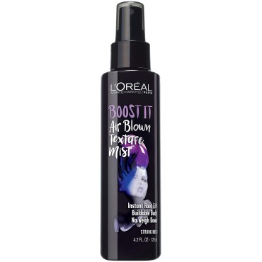 L'Oreal Paris Hair Care Advanced Hairstyle Boost It Texture Spray 4.2 oz (Pack of 2)