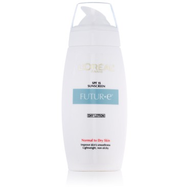 L'Oreal Paris Futur-e Moisturizer Facial Day Lotion SPF 15, Normal to Dry Skin