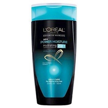 L'Oreal Paris Hair Care 2-in-1 Advanced Haircare Power Moisture, 25.4 Fluid Ounce