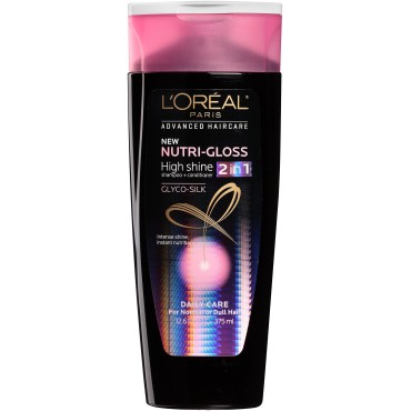L'Oreal Paris Hair Care 2-in-1 Advanced Nutri-Gloss, 12.6 Fluid Ounce
