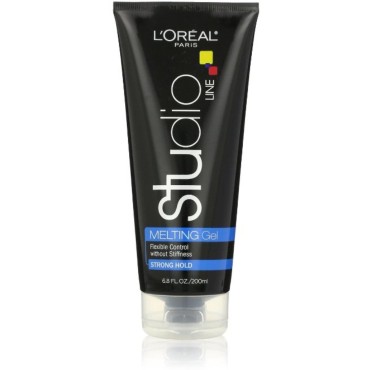 L'Oreal Studio Line Light Headed Melting Gel, Strong Hold 6.80 oz (Pack of 12)