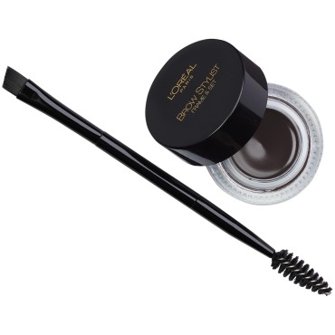 L’Oréal Paris Brow Stylist Frame and Set, Deep Brunette, 0.08 oz.