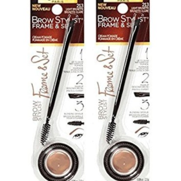 L'oreal Brow Stylist Frame And Set, Brow Frame & Set Light Brn, 1 Count